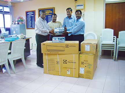 Air conditioners for Government General Hospital, Karaikal